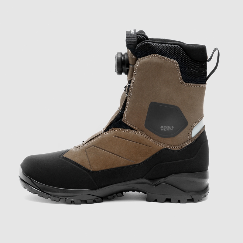 Buty motocyklowe Rebelhorn Defender X brązowe