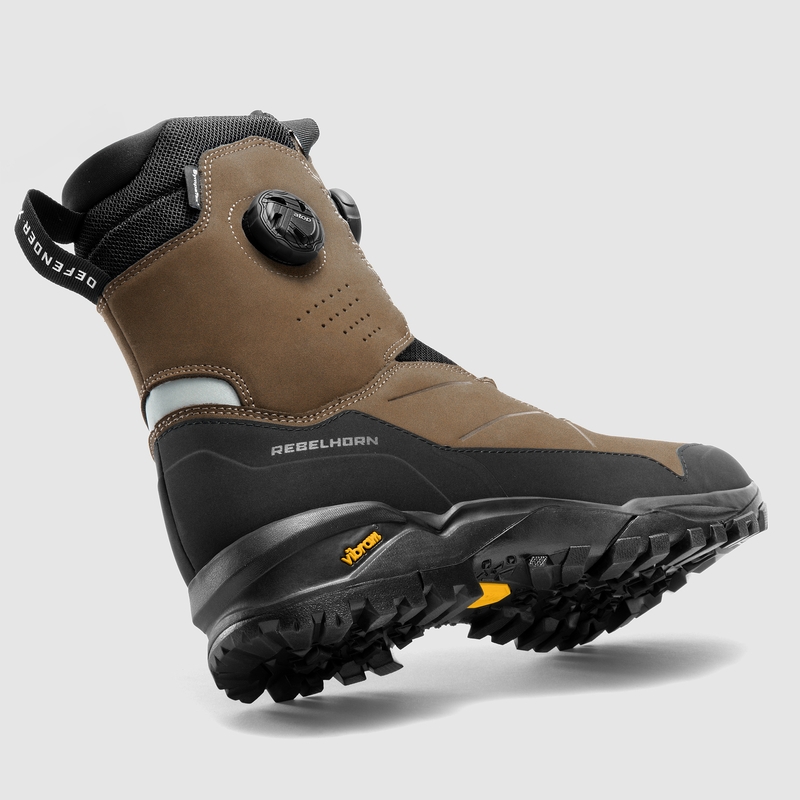Buty motocyklowe Rebelhorn Defender X brązowe