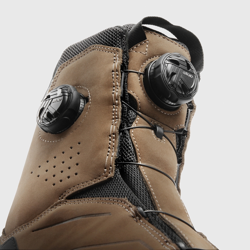 Buty motocyklowe Rebelhorn Defender X brązowe