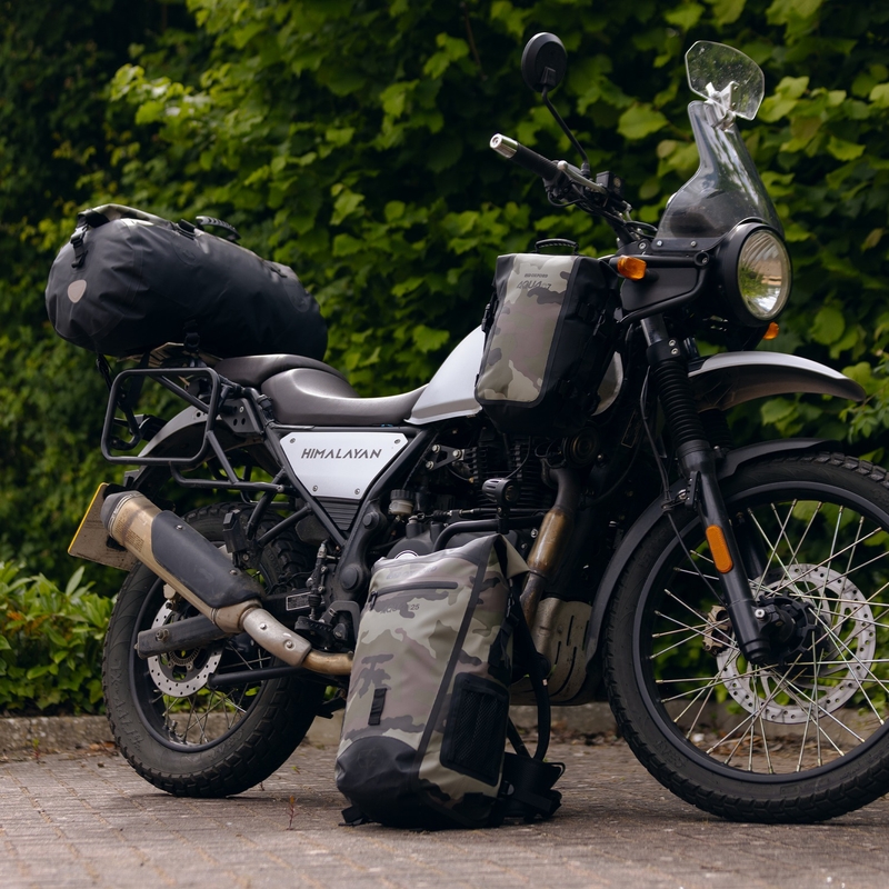 Plecak wodoodporny Oxford B-25, kamuflaż