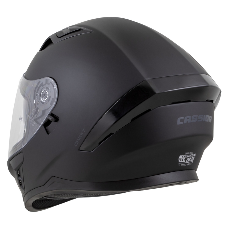 Kask integralny Cassida Orbit Solid matowo-czarny