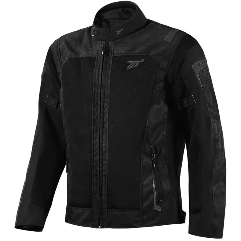 Kurtka motocyklowa Seventy Degrees SD-JT66 Sahara w kolorze czarnym