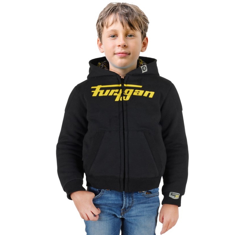 Bluza motocyklowa Furygan Luxio Kid czarno-żółta