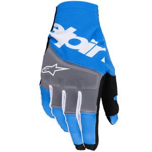 Rękawice motocrossowe Alpinestars Techstar czarno-niebieskie