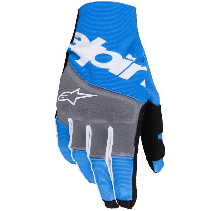 Rękawice motocrossowe Alpinestars Techstar czarno-niebieskie