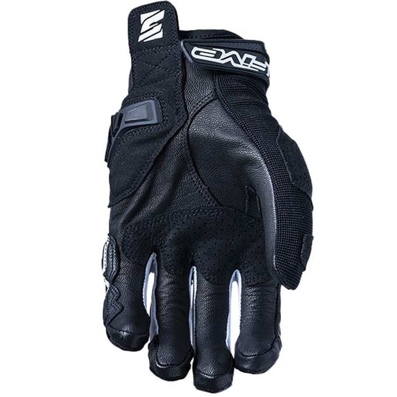 Rękawiczki motocyklowe Five SF3 czarno-białe