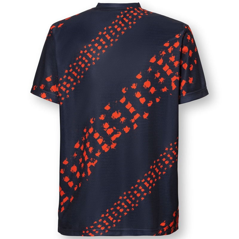 Koszulka motocrossowa KTM Red Bull pomarańczowo-niebieska - krótki rękaw wyprzedaż