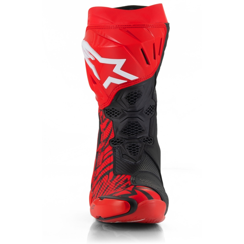 Buty motocyklowe Alpinestars Supertech R Vented limitowana edycja Francesco Bagnaia czerwono-czarne