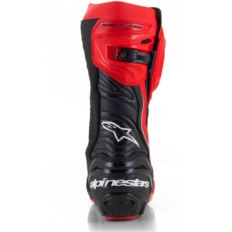 Buty motocyklowe Alpinestars Supertech R Vented limitowana edycja Francesco Bagnaia czerwono-czarne