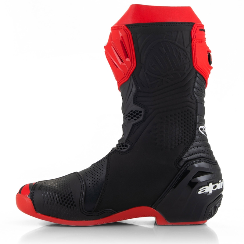 Buty motocyklowe Alpinestars Supertech R Vented limitowana edycja Francesco Bagnaia czerwono-czarne