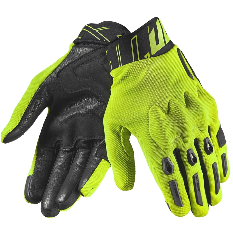 Rękawice motocyklowe Seventy Degrees SD-N66 Fullgas fluo yellow