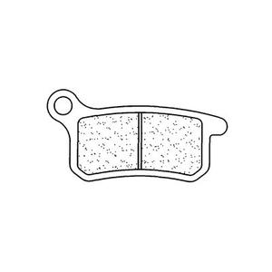 Brake pads CL BRAKES 1078 MX10 (XC7)