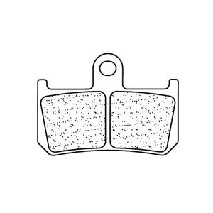 Brake pads CL BRAKES A3+ (4pcs in kit)