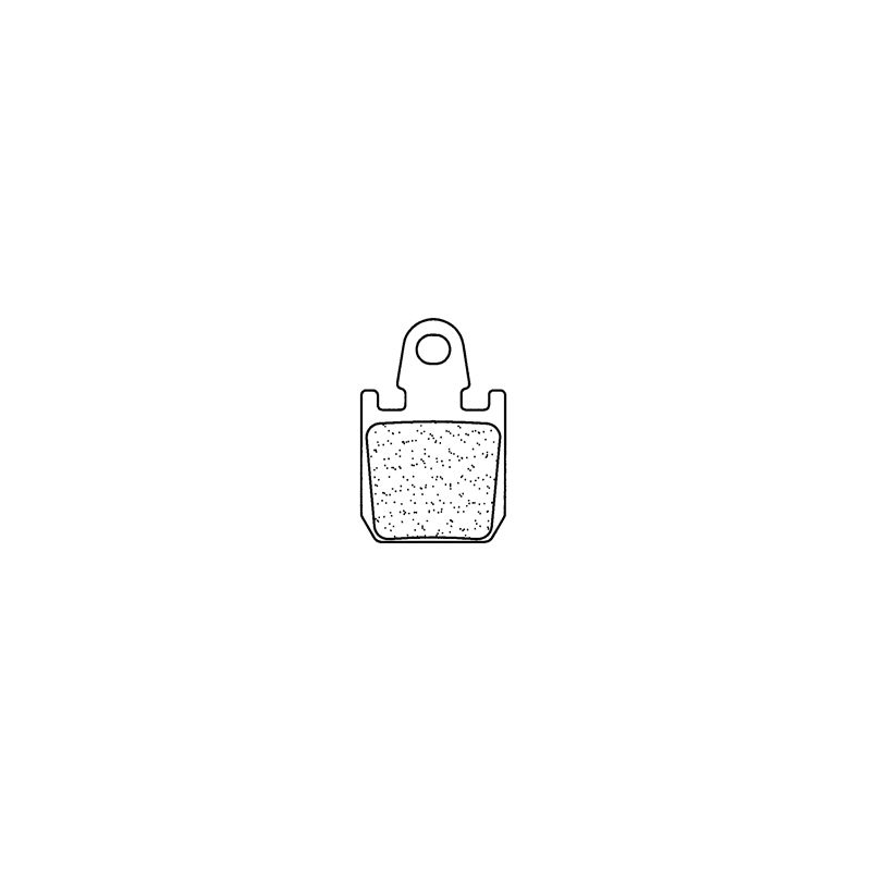 Brake pads CL BRAKES C59 (C55) (2pcs in kit)