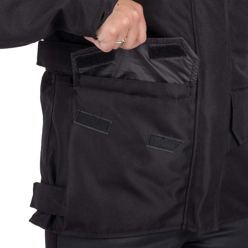 Kurtka motocyklowa Oxford Spartan Long WP damska czarna