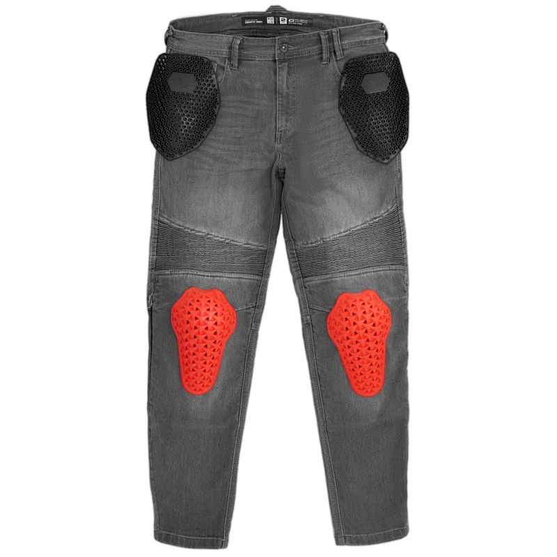 Jeansy motocyklowe Shima Zenith szare
