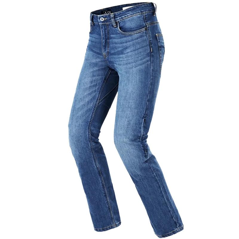 Jeansy motocyklowe Seventy Degrees SD-PJ18 Torino niebieskie