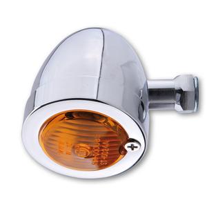 Kierunkowskaz motocyklowy Highsider Smart Bullet Flat chrom