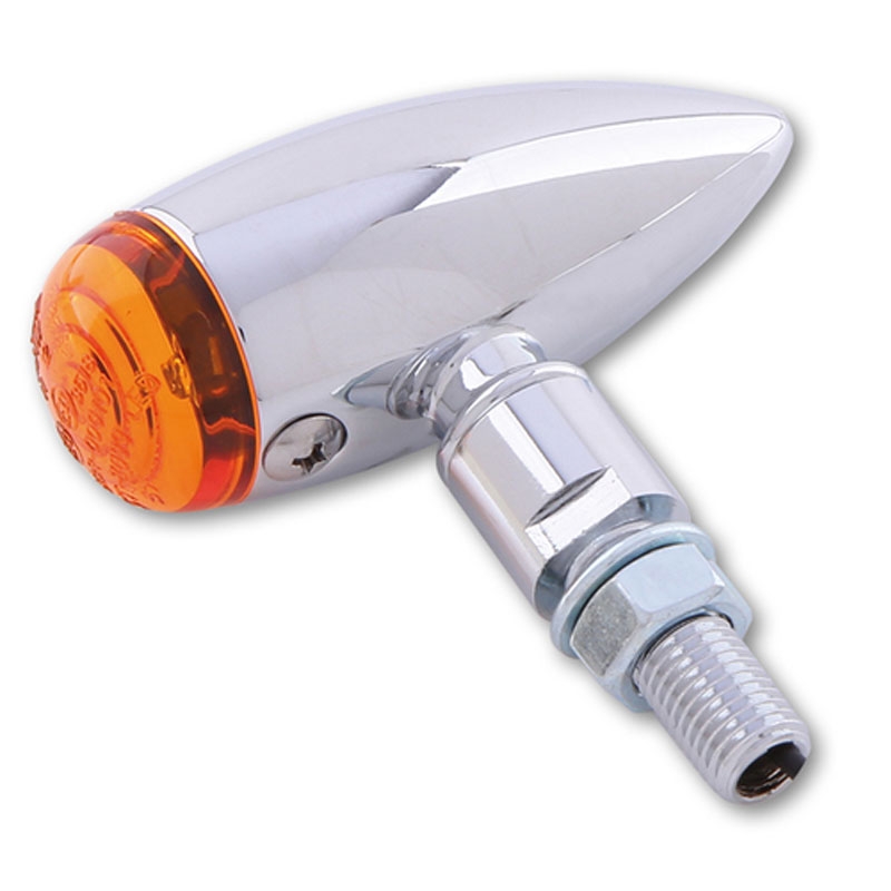 Kierunkowskazy motocyklowe Highsider Smart Micro-bullet chrom