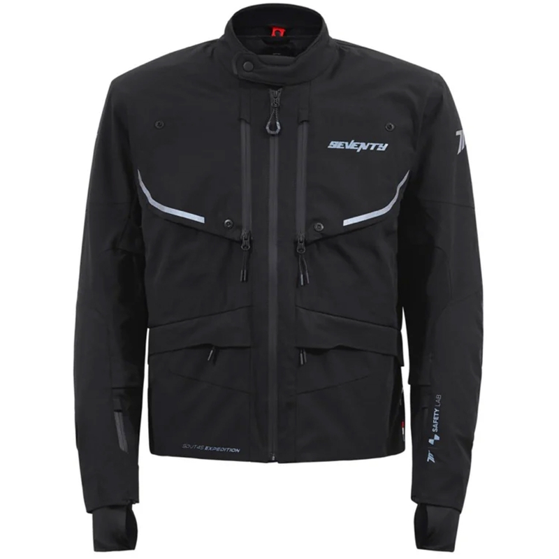 Kurtka motocyklowa damska Seventy Degrees SD-JT47 Expedition czarna