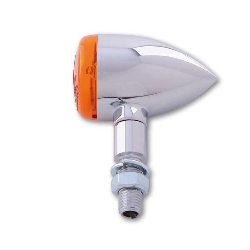 Kierunkowskazy motocyklowe Highsider Smart Mini Bullet chrom