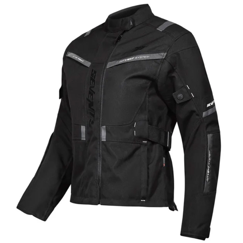 Kurtka motocyklowa damska Seventy Degrees SD-JT85 Tonale czarna