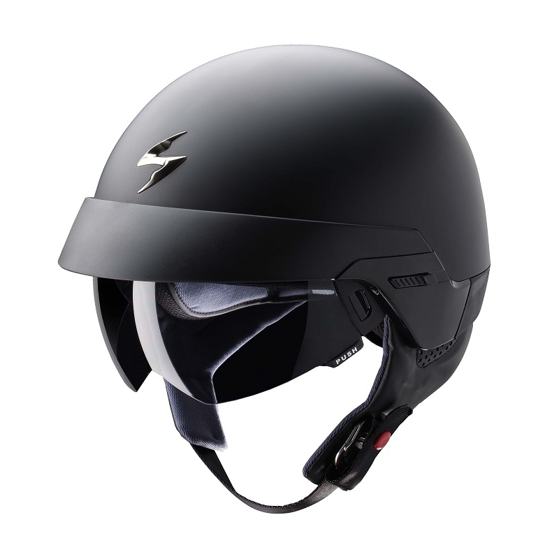 Kask motocyklowy Scorpion EXO-100 czarny matowy - II. jakość