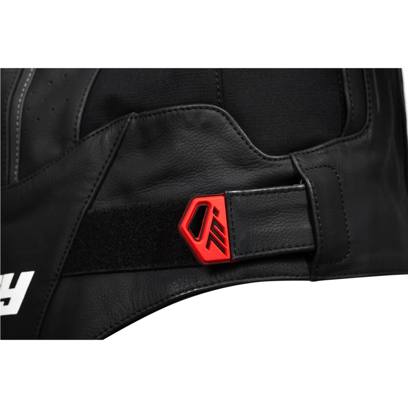Kurtka motocyklowa skórzana Seventy Degrees SD-JL24 Spoiler czarno-czerwona