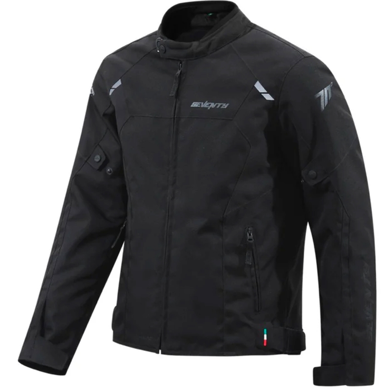 Kurtka motocyklowa damska Seventy Degrees SD-JR67 Piston czarna