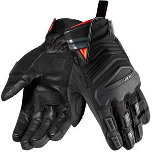 Rękawice motocyklowe Seventy Degrees SD-T13 Aspen Light czarno-czerwone