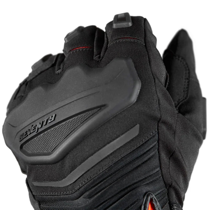 Rękawice motocyklowe Seventy Degrees SD-T13 Aspen Light czarno-czerwone