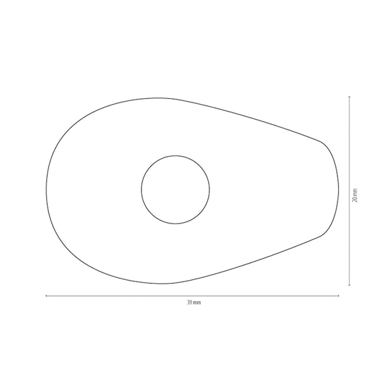 Highsider Smart Indy Spacer zaślepki maski do motocykli Yamaha