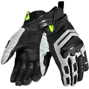 Rękawice motocyklowe Seventy Degrees SD-T13 Aspen Light czarno-szaro-fluo żółte