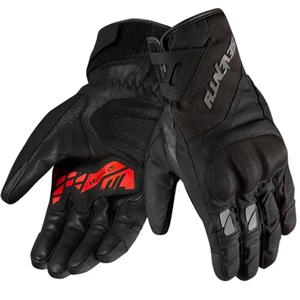 Rękawice motocyklowe Seventy Degrees SD-T55 Atak czarno-czerwone
