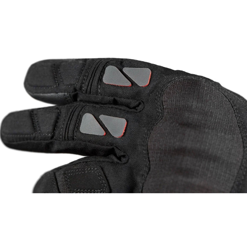 Rękawice motocyklowe Seventy Degrees SD-T55 Atak czarno-czerwone