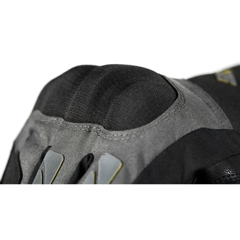 Rękawice motocyklowe Seventy Degrees SD-T55 Atak w kolorze czarno-fluo-żółtym