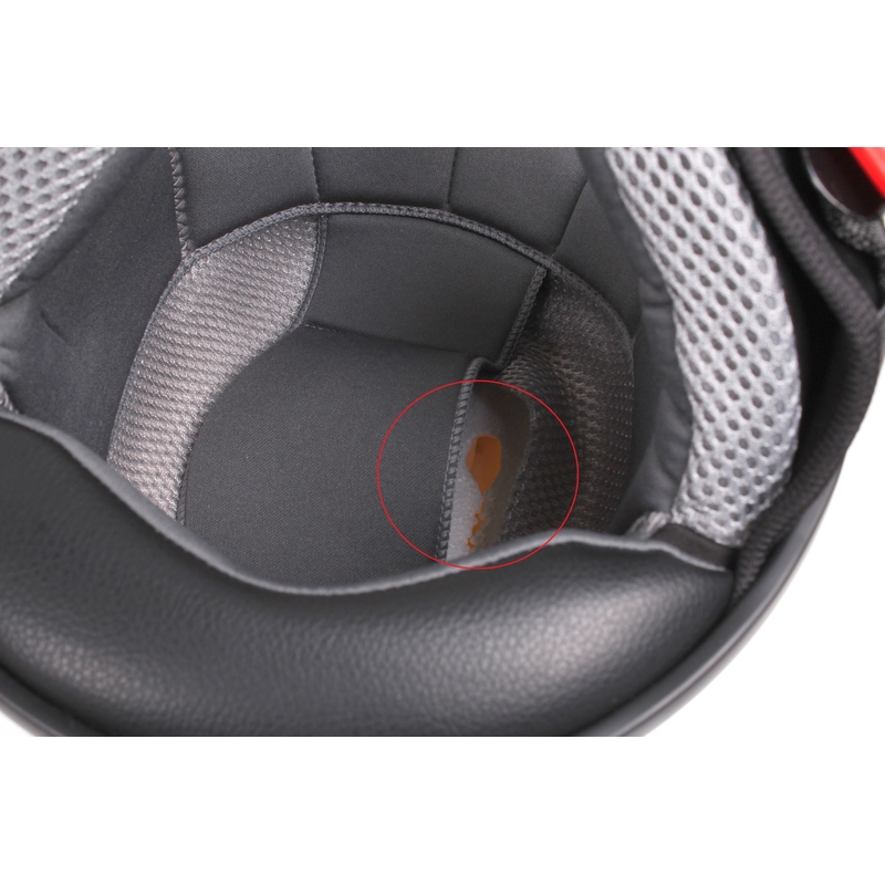 Kask moto otwarty Axxis Zyclo Bitone biało-czarny - II. jakość
