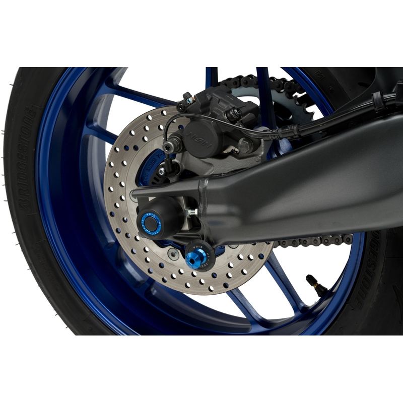 Axle sliders PUIG PHB19 black without color caps
