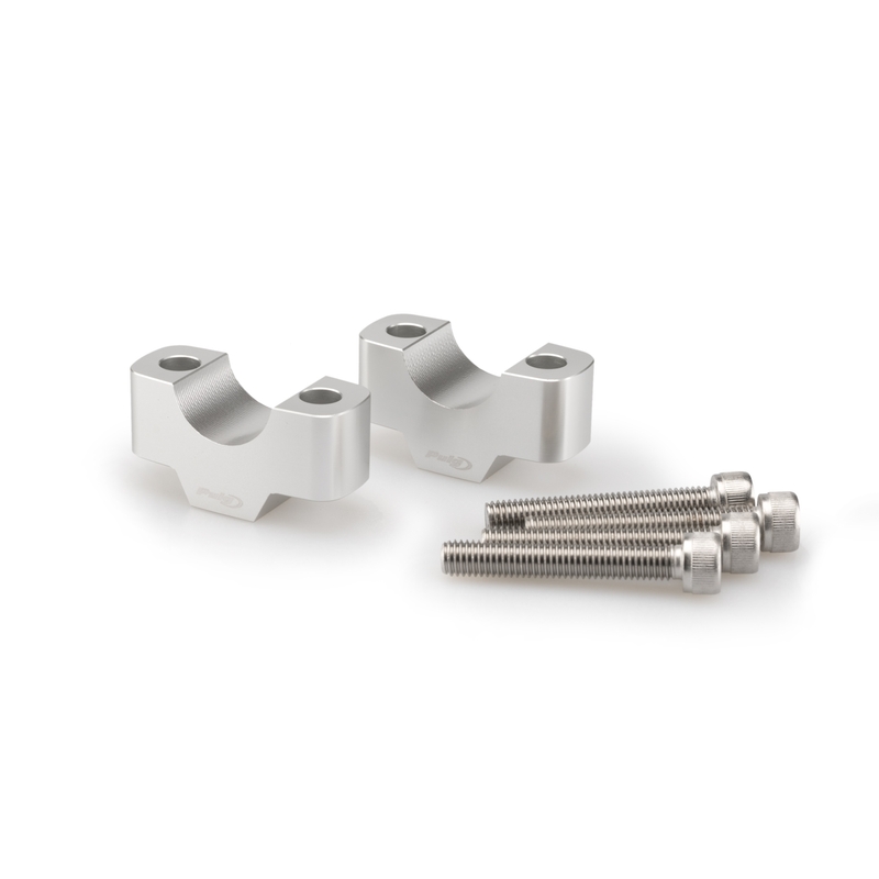 Risers PUIG silver height 20mm, d 25mm