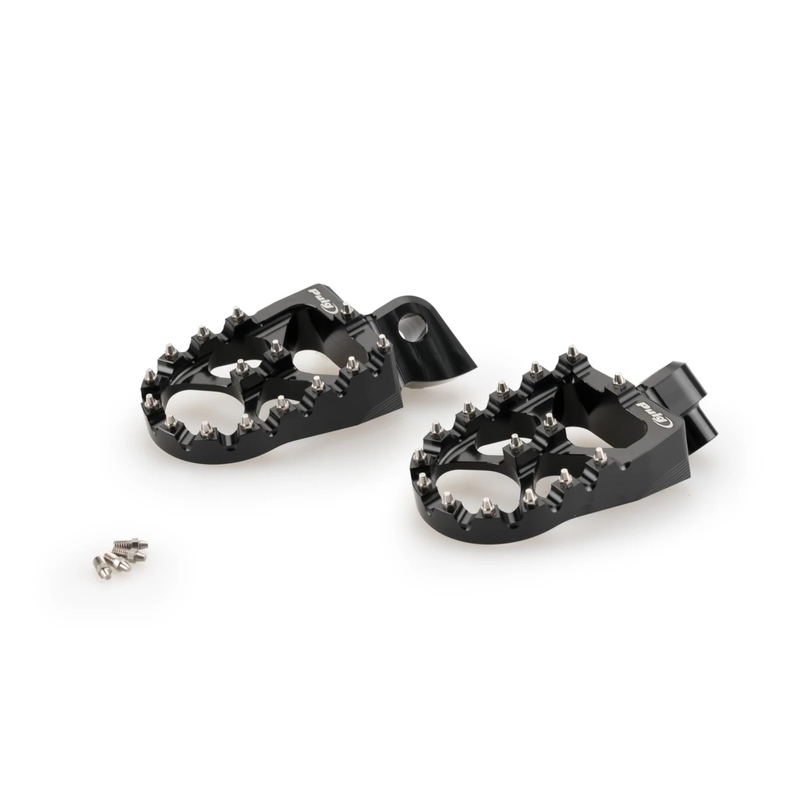 Footpegs PUIG OFF-ROAD black for YAMAHA XTZ 700 Tenere 700 2021-2026