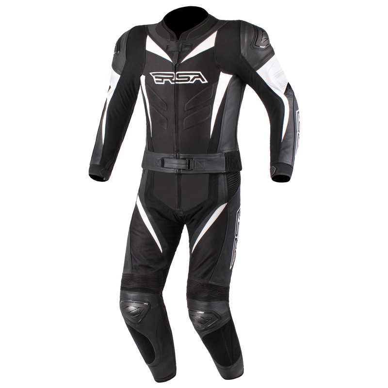 Kombinezon motocyklowy RSA GPX czarno-biały wyprzedaż