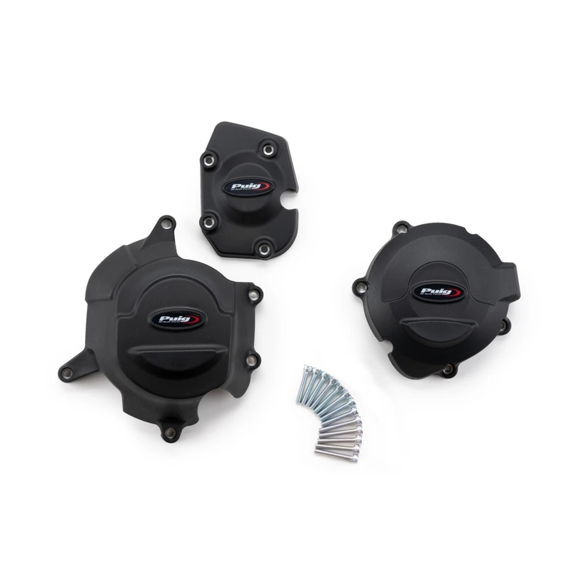Engine protective covers PUIG black