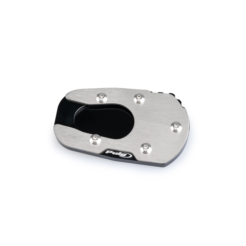 Kickstand extension PUIG black with standard suspension