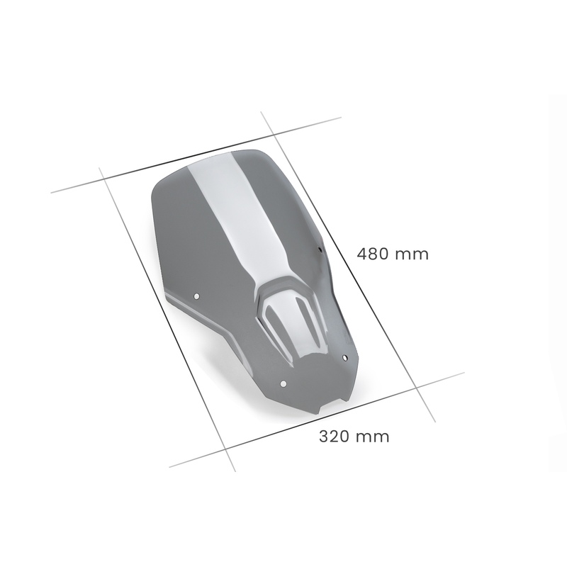 Windscreen PUIG TOURING smoke