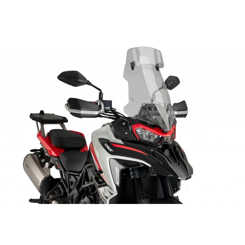 Windscreen PUIG TOURING WITH VISOR smoke
