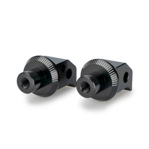 Footpeg adapters PUIG 21889N black