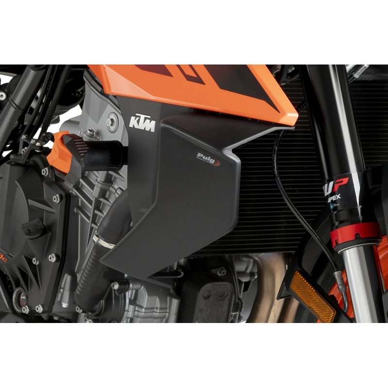 Side spoilers PUIG DOWNFORCE matt black
