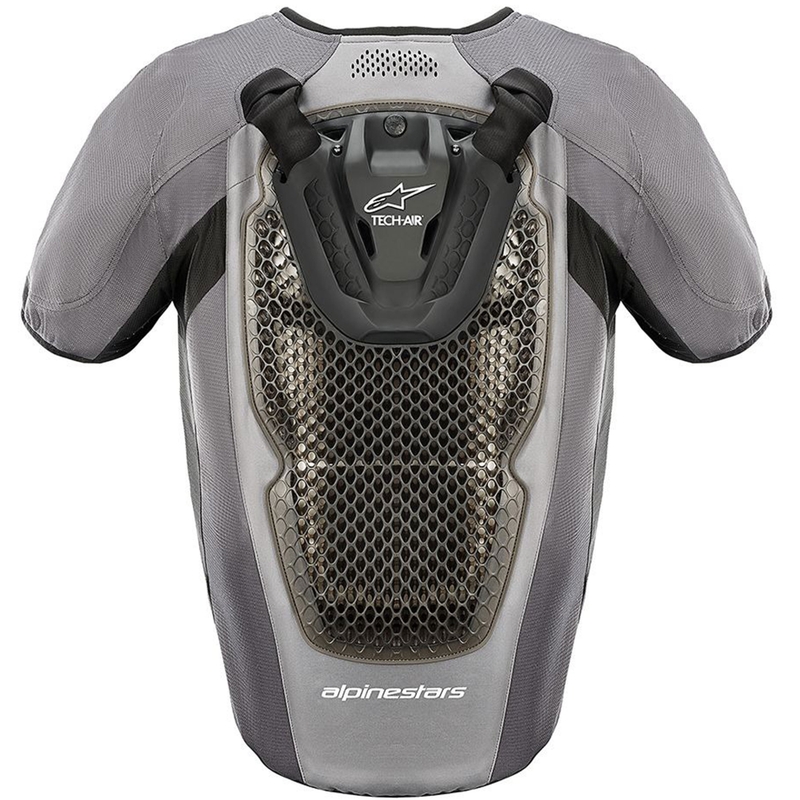 Kamizelka z poduszką powietrzną Alpinestars TECH-AIR®5 system szaro-czarny