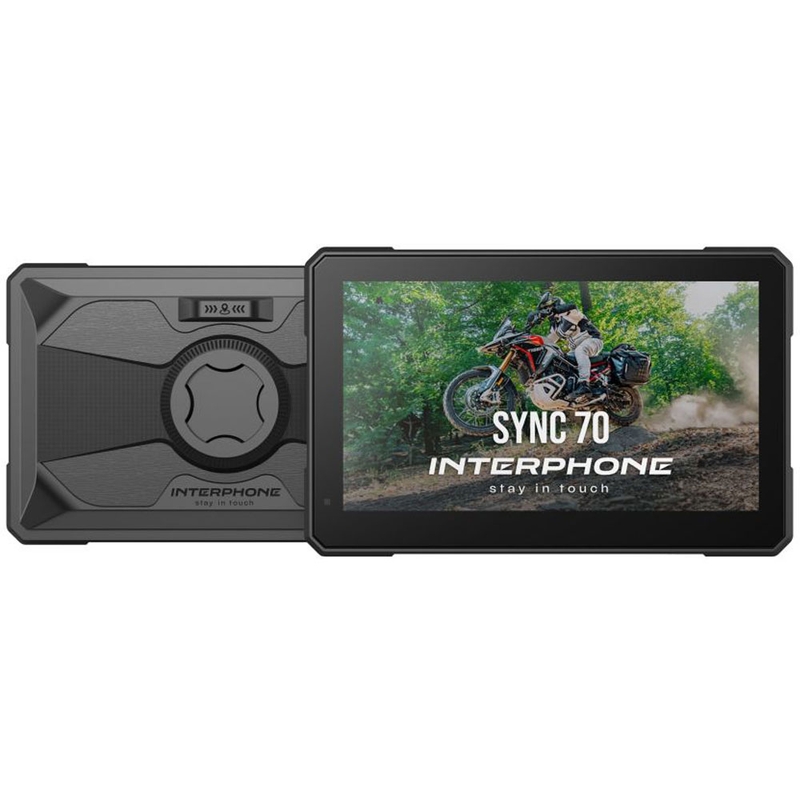 Interphone RIDESYNC70 Apple CarPlay i Android Auto Display dla motocykli