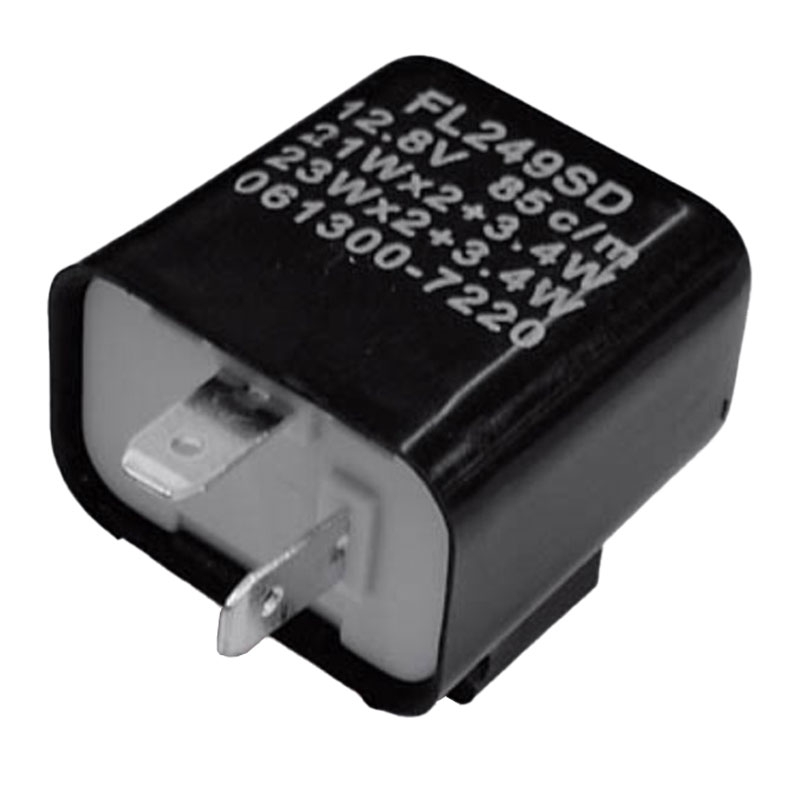 Highsider Smart 2-biegunowy przełącznik kierunkowskazów 12 V/21 W czarny